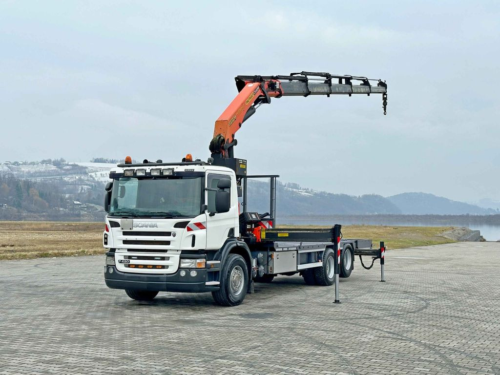 Scania P 420* PLATFORM 6,80m * PK 29002+FUNK * TOP Scania P 420* PLATFORM 6,80m * PK 29002+FUNK * TOP - Bergingsvoertuig: afbeelding 2 Scania P 420* PLATFORM 6,80m * PK 29002+FUNK * TOP Scania P 420* PLATFORM 6,80m * PK 29002+FUNK * TOP - Bergingsvoertuig: afbeelding 2