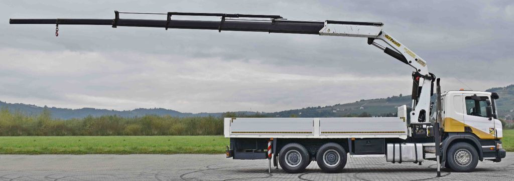 Scania P 420* PRITSCHE 6,40m * PK 29002+FUNK * 6x4 Scania P 420* PRITSCHE 6,40m * PK 29002+FUNK * 6x4 - Kraanwagen, Vrachtwagen met open laadbak: afbeelding 5 Scania P 420* PRITSCHE 6,40m * PK 29002+FUNK * 6x4 Scania P 420* PRITSCHE 6,40m * PK 29002+FUNK * 6x4 - Kraanwagen, Vrachtwagen met open laadbak: afbeelding 5