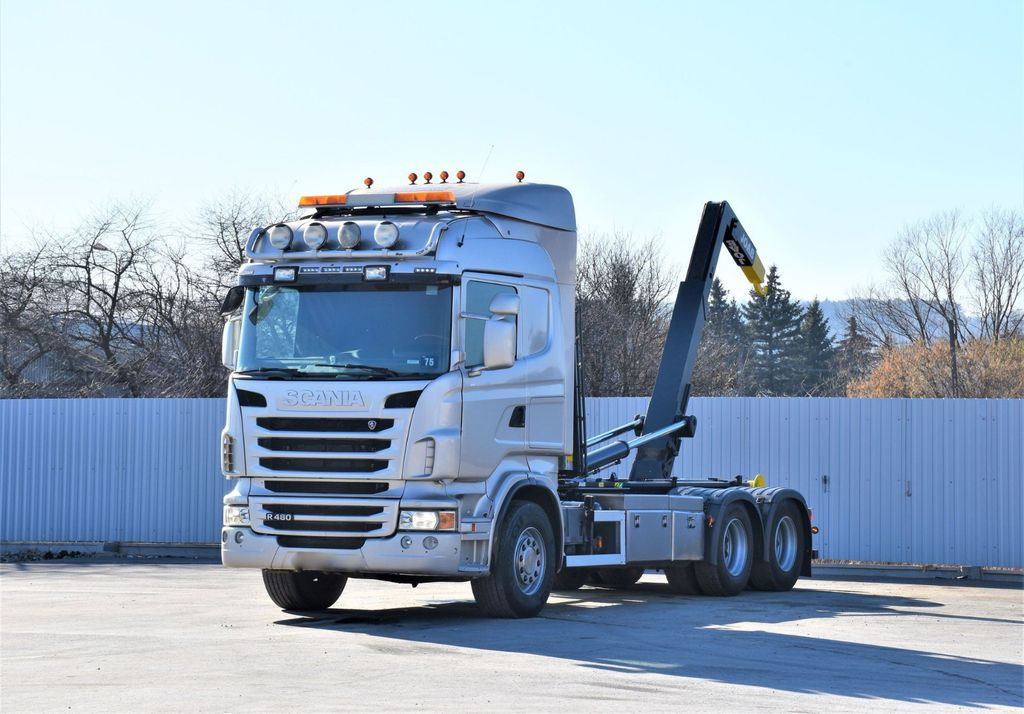 Scania R 480 Abrollkipper * 6x4 * Top Zustand ! Scania R 480 Abrollkipper * 6x4 * Top Zustand ! - Haakarmsysteem vrachtwagen: afbeelding 2 Scania R 480 Abrollkipper * 6x4 * Top Zustand ! Scania R 480 Abrollkipper * 6x4 * Top Zustand ! - Haakarmsysteem vrachtwagen: afbeelding 2