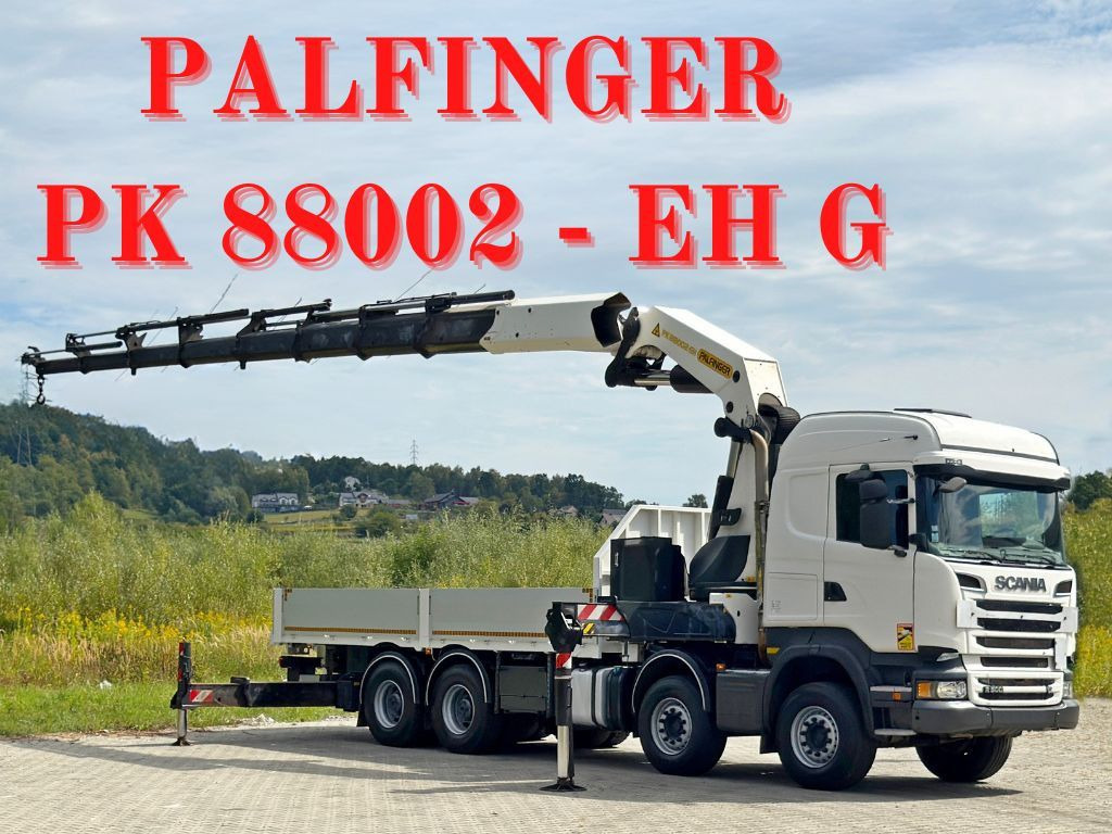 Scania R 500 * PK 88002 - EH G + FUNK * 8x4 *TOPZUSTAND - Kraanwagen: afbeelding 1 Scania R 500 * PK 88002 - EH G + FUNK * 8x4 *TOPZUSTAND - Kraanwagen: afbeelding 1