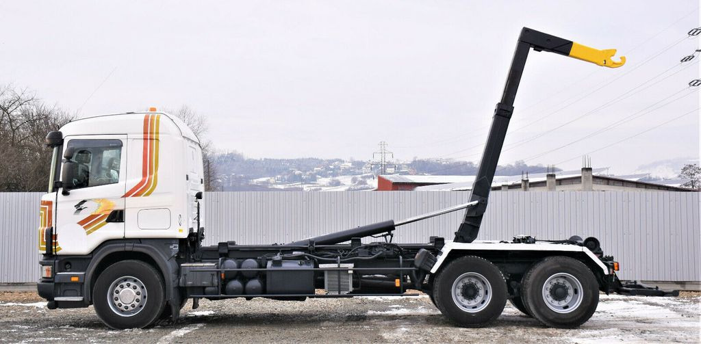 Scania R124 470 Abrollkipper *6x2* Top Zustand ! Scania R124 470 Abrollkipper * 6x2 * Motor Problem - Haakarmsysteem vrachtwagen: afbeelding 5 Scania R124 470 Abrollkipper *6x2* Top Zustand ! Scania R124 470 Abrollkipper * 6x2 * Motor Problem - Haakarmsysteem vrachtwagen: afbeelding 5