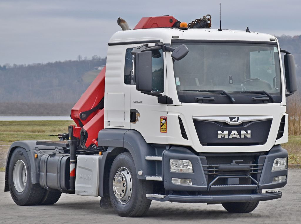 MAN TGS 18.500 Sattelzugmaschine + KRAN/FUNK - Trekker: afbeelding 4 MAN TGS 18.500 Sattelzugmaschine + KRAN/FUNK - Trekker: afbeelding 4