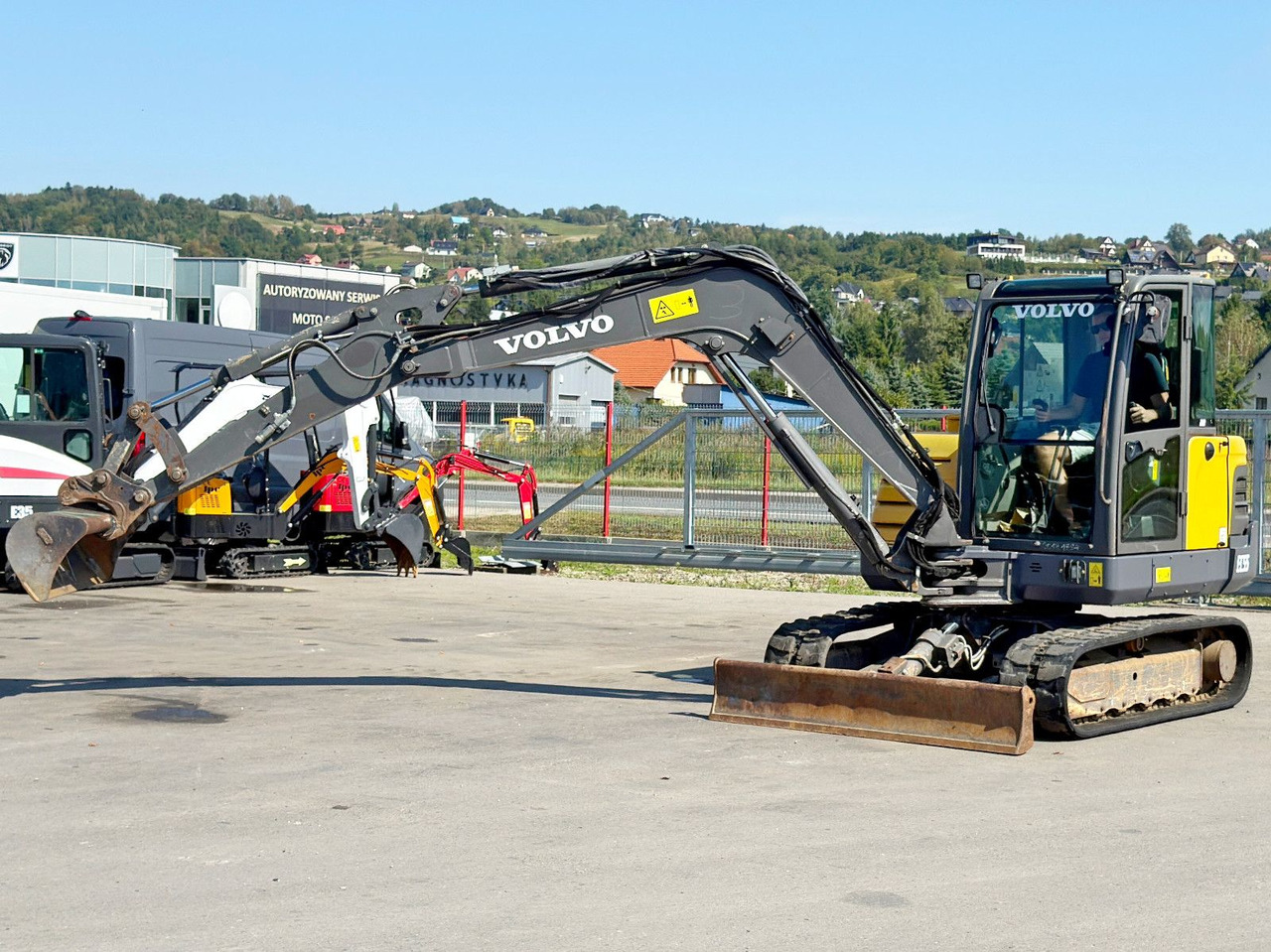 Volvo EC 55 * Raupenbagger * TOPZUSTAND - Bulldozer: afbeelding 2 Volvo EC 55 * Raupenbagger * TOPZUSTAND - Bulldozer: afbeelding 2