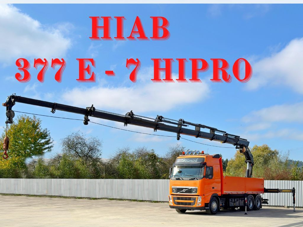 Volvo FH 460 * HIAB 377 E - 7 HIPRO + FUNK * 6x4 - Kraanwagen: afbeelding 1 Volvo FH 460 * HIAB 377 E - 7 HIPRO + FUNK * 6x4 - Kraanwagen: afbeelding 1