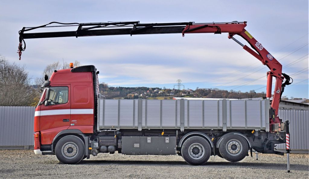 Volvo FH 480 Kipper 6,20m + HMF 1823 K3 + FUNK Volvo FH 480 Kipper 6,20m + HMF 1823 K3 + FUNK - Kraanwagen, Kipper vrachtwagen: afbeelding 5 Volvo FH 480 Kipper 6,20m + HMF 1823 K3 + FUNK Volvo FH 480 Kipper 6,20m + HMF 1823 K3 + FUNK - Kraanwagen, Kipper vrachtwagen: afbeelding 5
