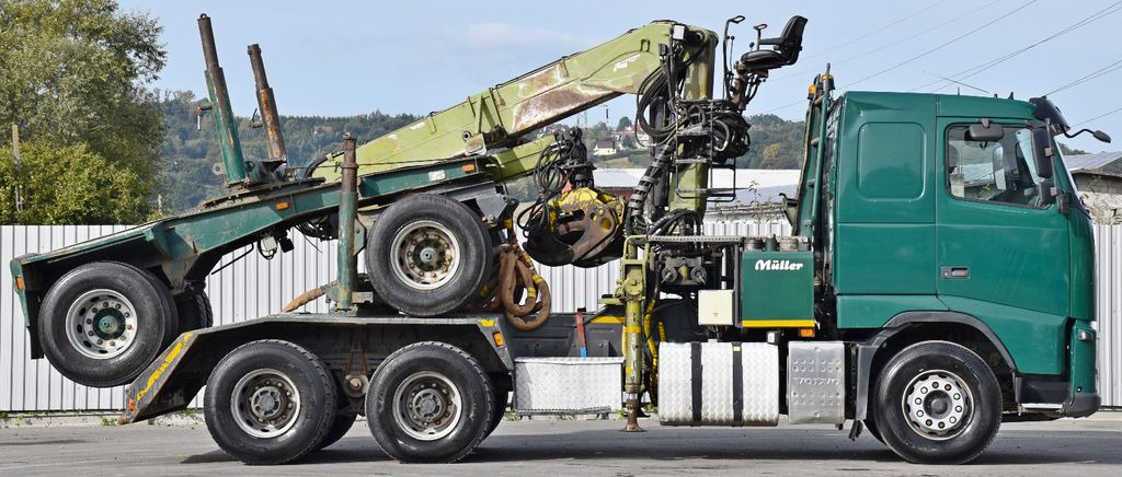 Volvo FH 500 * LOGLIFT F251 S80A + Anhänger /6x4 Volvo FH 500 * LOGLIFT F251 S80A + Anhänger /6x4 - Houttransport, Kraanwagen: afbeelding 4 Volvo FH 500 * LOGLIFT F251 S80A + Anhänger /6x4 Volvo FH 500 * LOGLIFT F251 S80A + Anhänger /6x4 - Houttransport, Kraanwagen: afbeelding 4