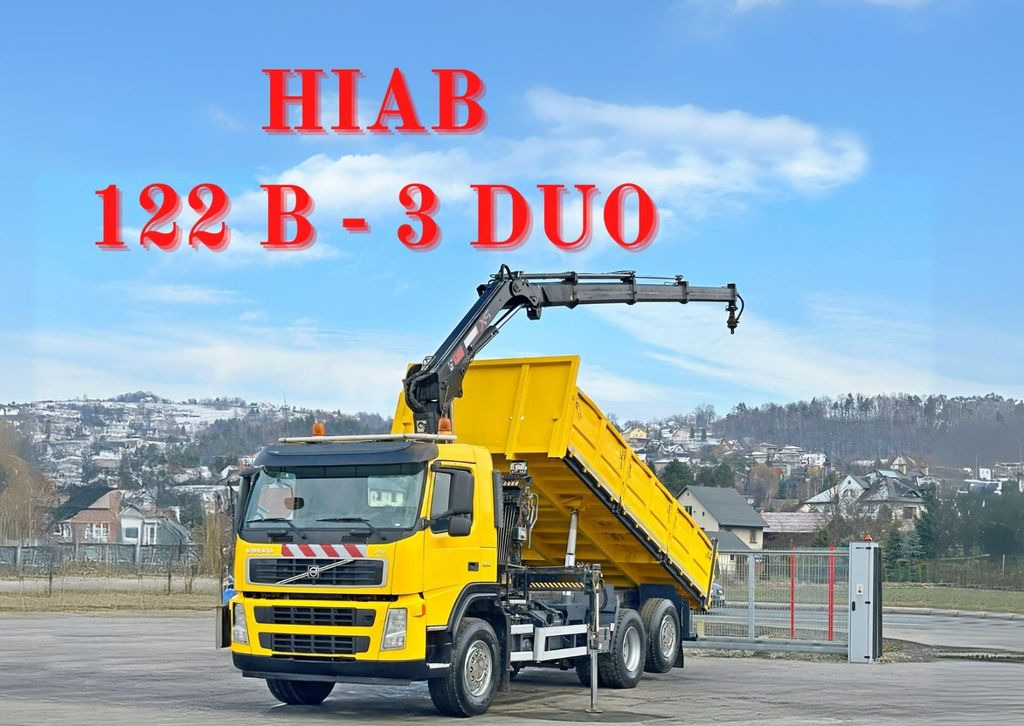 Volvo FM 330 Kipper 5,50m*HIAB 122 B -3 DUO*TOPZUSTAND - Kraanwagen, Kipper vrachtwagen: afbeelding 1 Volvo FM 330 Kipper 5,50m*HIAB 122 B -3 DUO*TOPZUSTAND - Kraanwagen, Kipper vrachtwagen: afbeelding 1