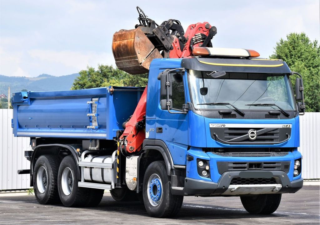 Volvo FMX 370 Kipper 4,90m *EPSILON Q150Z/FUNK*6x4 Volvo FMX 370 Kipper 4,90m *EPSILON Q150Z/FUNK*6x4 - Kraanwagen, Kipper vrachtwagen: afbeelding 4 Volvo FMX 370 Kipper 4,90m *EPSILON Q150Z/FUNK*6x4 Volvo FMX 370 Kipper 4,90m *EPSILON Q150Z/FUNK*6x4 - Kraanwagen, Kipper vrachtwagen: afbeelding 4