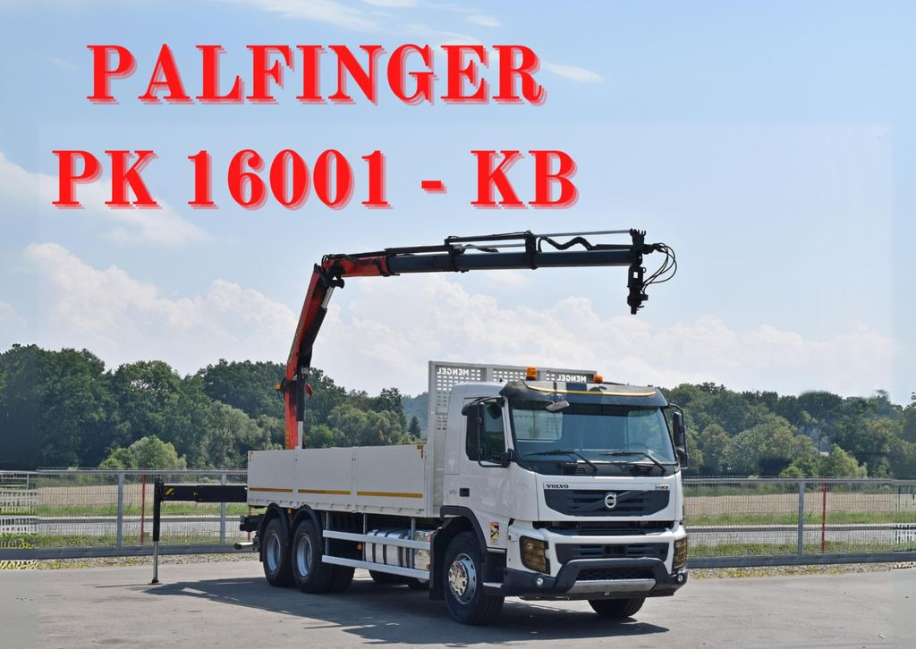 Volvo FMX 370 PRITSCHE 6,60m *PK 16001 - KB+FUNK/6x4 Volvo FMX 370 PRITSCHE 6,60m *PK 16001 - KB+FUNK/6x4 - Kraanwagen, Kipper vrachtwagen: afbeelding 1 Volvo FMX 370 PRITSCHE 6,60m *PK 16001 - KB+FUNK/6x4 Volvo FMX 370 PRITSCHE 6,60m *PK 16001 - KB+FUNK/6x4 - Kraanwagen, Kipper vrachtwagen: afbeelding 1