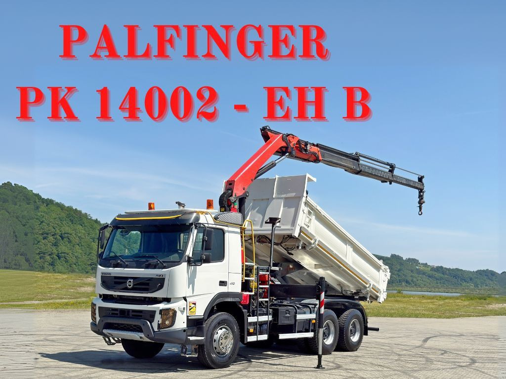 Volvo FMX 410 Kipper 4,70m *PK 14002-EH B/FUNK *6x4 - Kraanwagen: afbeelding 1 Volvo FMX 410 Kipper 4,70m *PK 14002-EH B/FUNK *6x4 - Kraanwagen: afbeelding 1