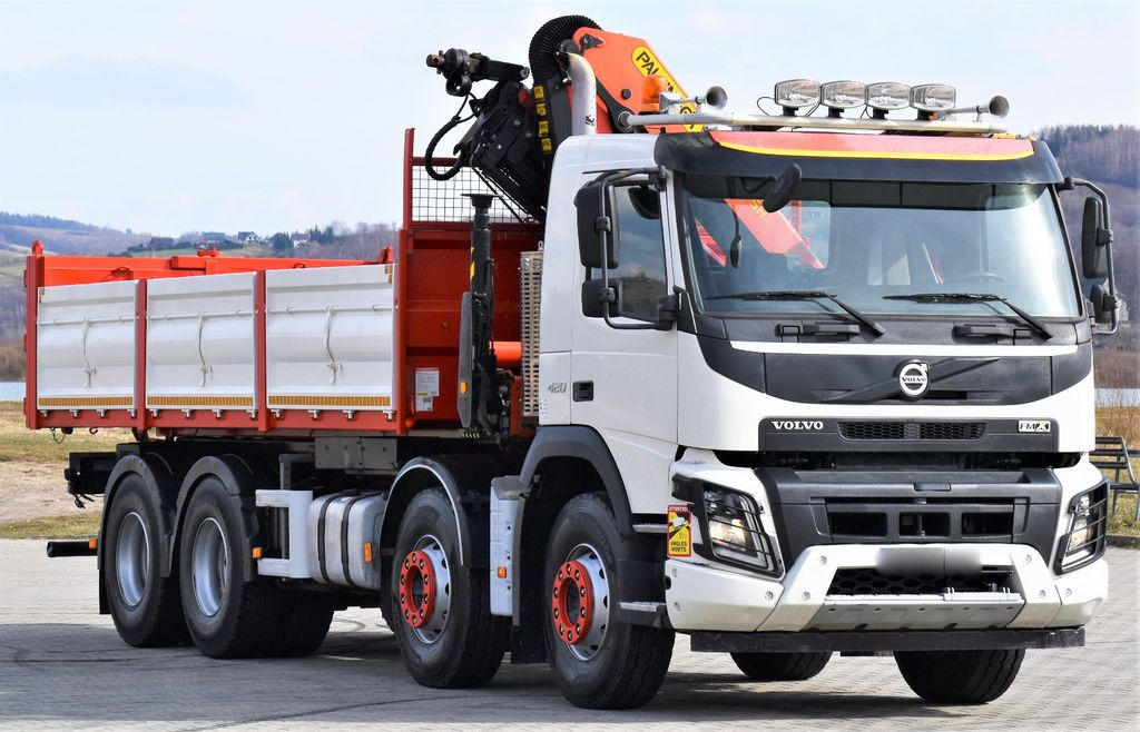 Volvo FMX 420 Kipper 6,20m *PK 1850 2 - SH B*FUNK/8x4 - Kraanwagen, Kipper vrachtwagen: afbeelding 4 Volvo FMX 420 Kipper 6,20m *PK 1850 2 - SH B*FUNK/8x4 - Kraanwagen, Kipper vrachtwagen: afbeelding 4