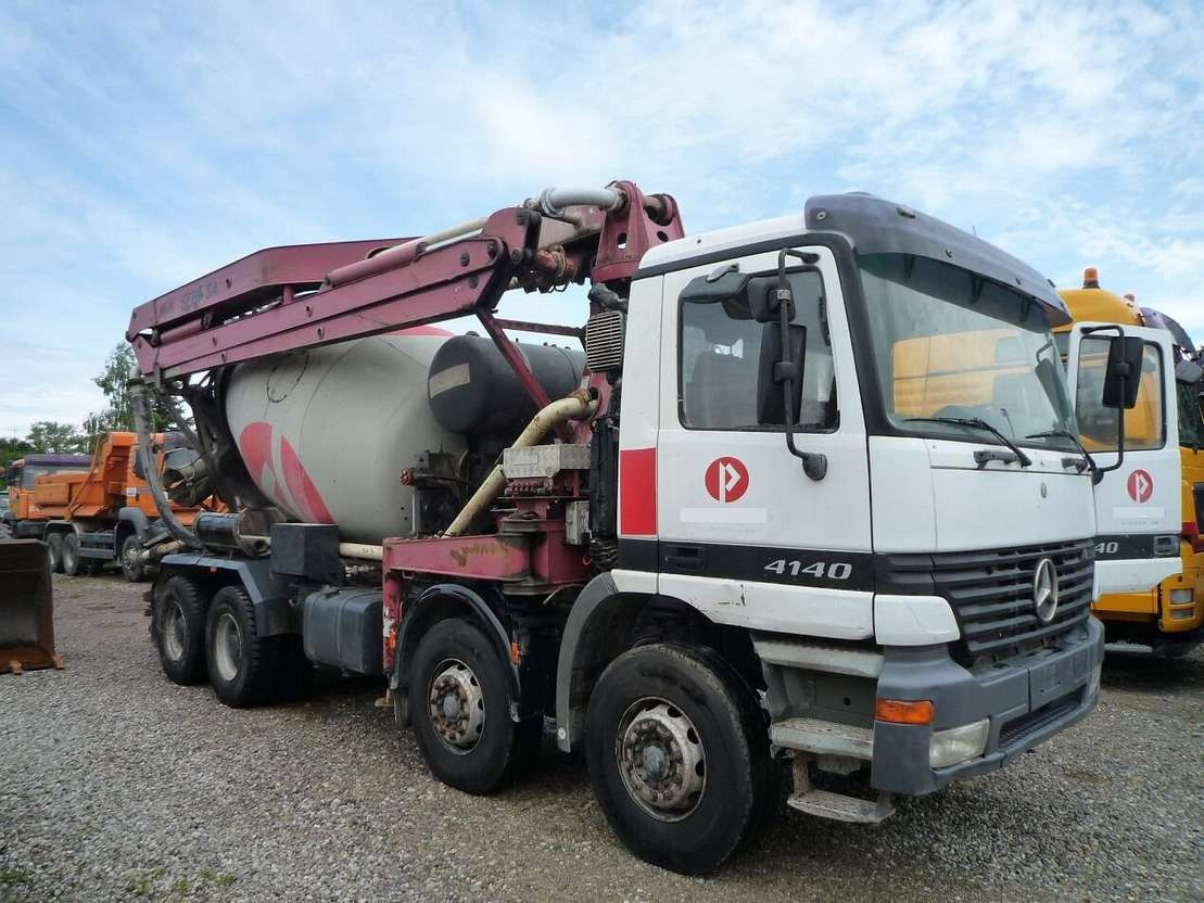 Mercedes-Benz Actros 4141 - Mixerpomp: afbeelding 2 Mercedes-Benz Actros 4141 - Mixerpomp: afbeelding 2