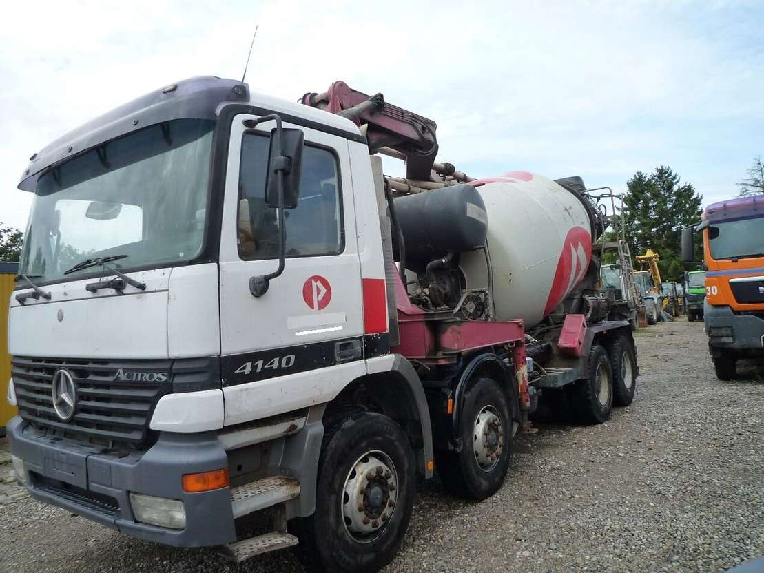 Mercedes-Benz Actros 4141 - Mixerpomp: afbeelding 5 Mercedes-Benz Actros 4141 - Mixerpomp: afbeelding 5