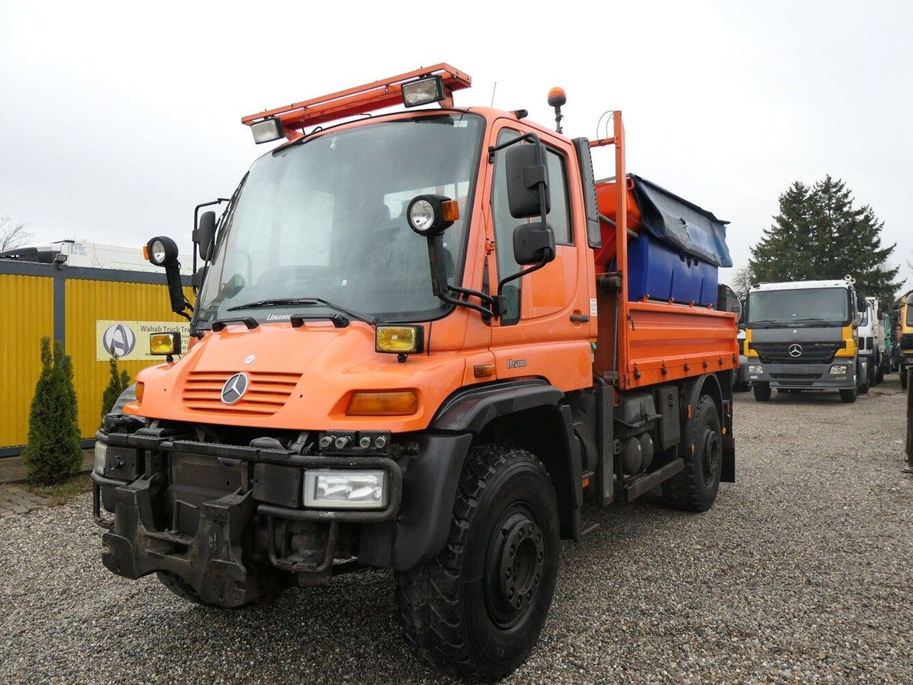 Mercedes-Benz Unimog U500 - Sneeuwruimer: afbeelding 2 Mercedes-Benz Unimog U500 - Sneeuwruimer: afbeelding 2