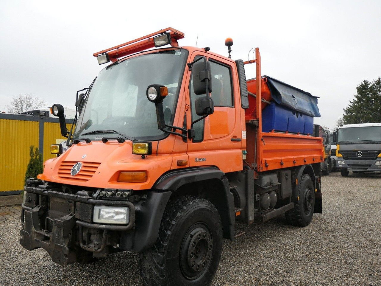 Mercedes-Benz Unimog U500 - Sneeuwruimer: afbeelding 1 Mercedes-Benz Unimog U500 - Sneeuwruimer: afbeelding 1