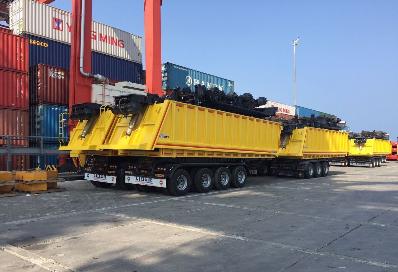 LIDER 2024 MODEL NEW 35 M3 DUMPER ( BENNE ) - Kipper oplegger: afbeelding 3 LIDER 2024 MODEL NEW 35 M3 DUMPER ( BENNE ) - Kipper oplegger: afbeelding 3