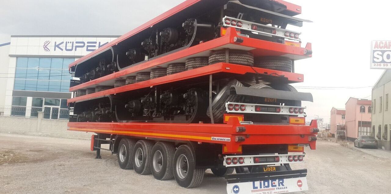 LIDER 2024 YEAR NEW TRAILER FOR SALE (MANUFACTURER COMPANY) - Open/ Plateau aanhangwagen: afbeelding 1 LIDER 2024 YEAR NEW TRAILER FOR SALE (MANUFACTURER COMPANY) - Open/ Plateau aanhangwagen: afbeelding 1