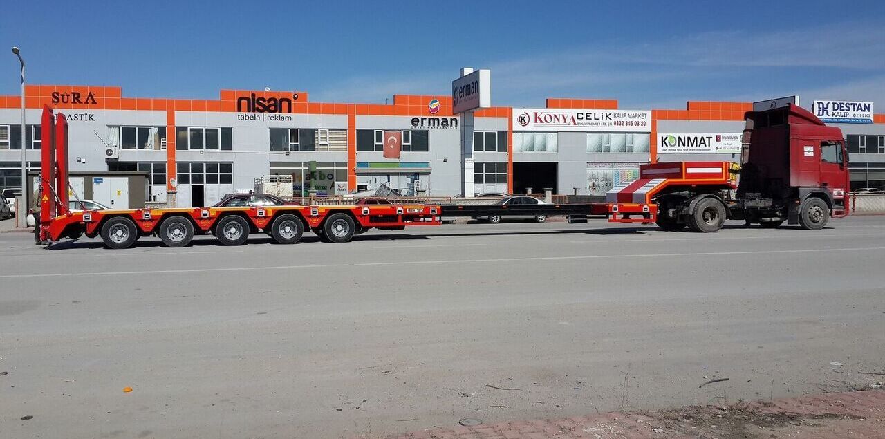 Nieuw Dieplader oplegger LIDER 2025 NEW DIRECTLY FROM MANUFACTURER COMPANY AVAILABLE IN STOCK: afbeelding 7