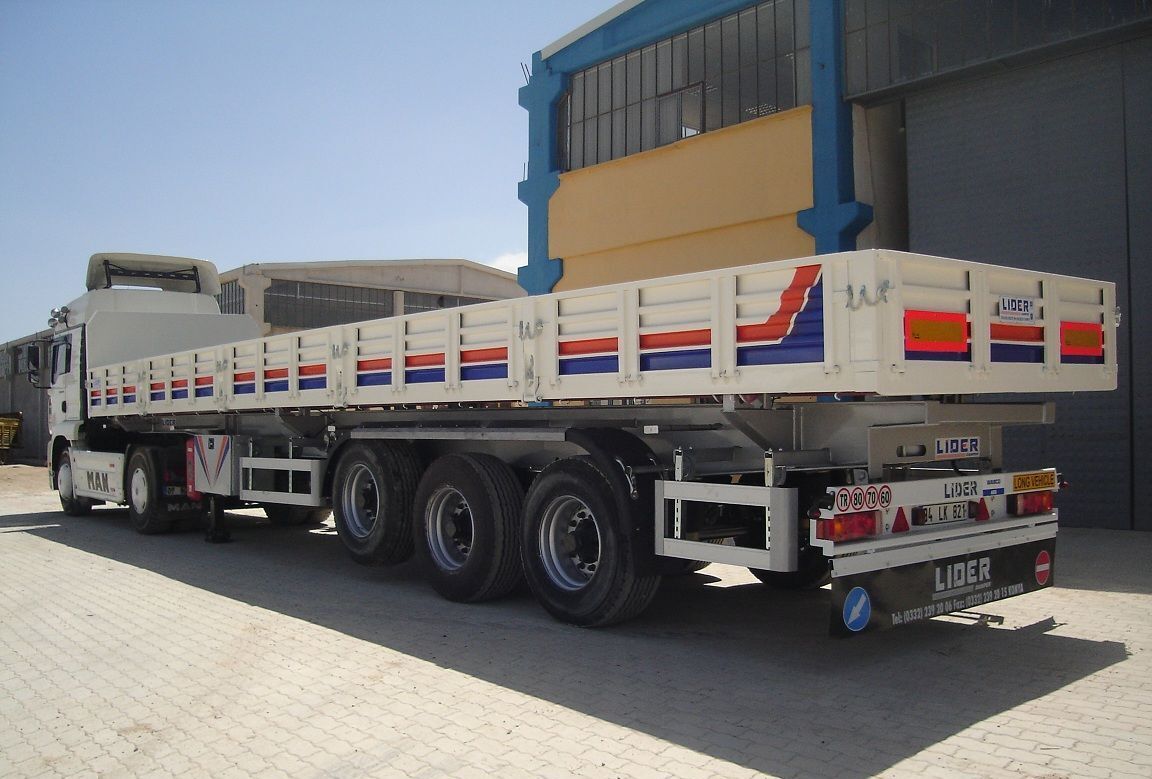 LIDER 2025 YEAR NEW TRAILER FOR SALE (MANUFACTURER COMPANY) - Open/ Plateau aanhangwagen: afbeelding 2 LIDER 2025 YEAR NEW TRAILER FOR SALE (MANUFACTURER COMPANY) - Open/ Plateau aanhangwagen: afbeelding 2