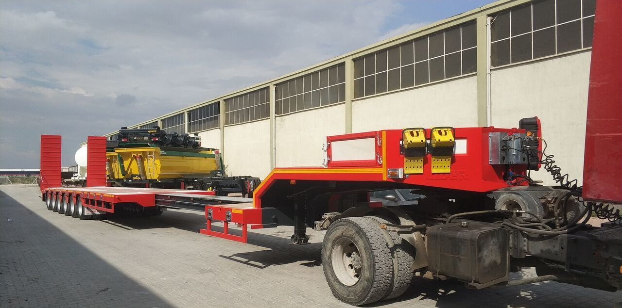 Nieuw Dieplader oplegger LIDER 2025 model 150 Tons capacity Lowbed semi trailer: afbeelding 15