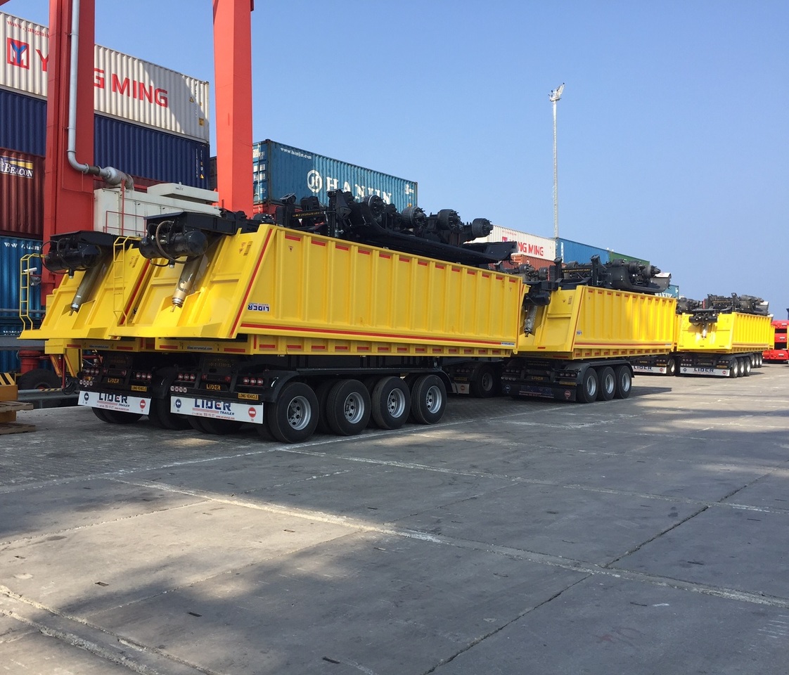 LIDER 2025 new dumper from manufacturer company LIDER TRAILER - Kipper oplegger: afbeelding 4 LIDER 2025 new dumper from manufacturer company LIDER TRAILER - Kipper oplegger: afbeelding 4