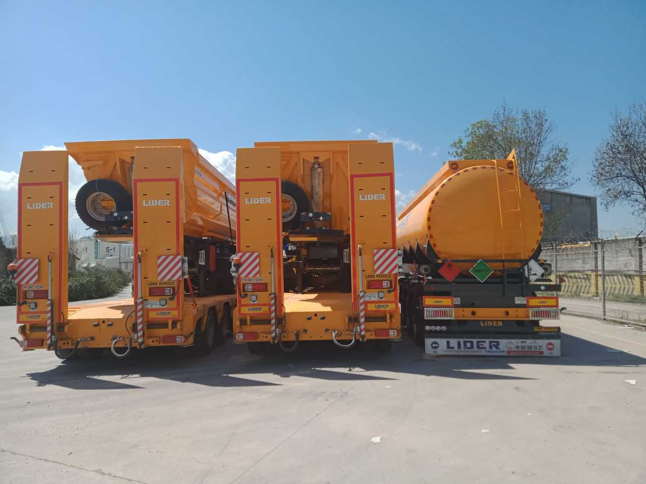 Nieuw Dieplader oplegger LIDER TRAILER  -ENES GROUP NEW remorque surbaissée 2025 YEAR (MANUFACTURER COMPANY): afbeelding 18