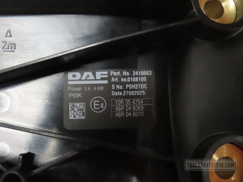 DAF 2410663 Hoekzichtcamera - ECU voor Vrachtwagen: afbeelding 2 DAF 2410663 Hoekzichtcamera - ECU voor Vrachtwagen: afbeelding 2