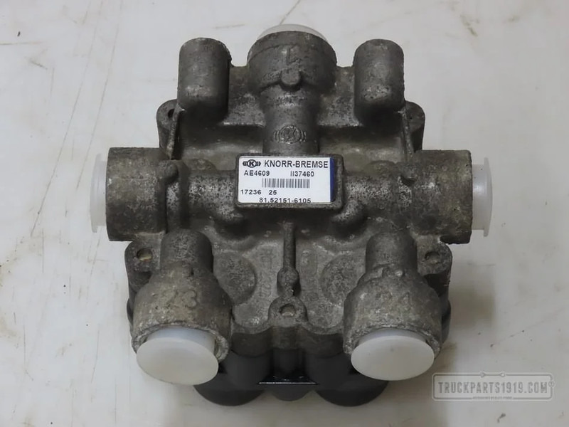 MAN Compressed Air System 4-Krings Veiliheidsventiel - Klep voor Vrachtwagen: afbeelding 1 MAN Compressed Air System 4-Krings Veiliheidsventiel - Klep voor Vrachtwagen: afbeelding 1