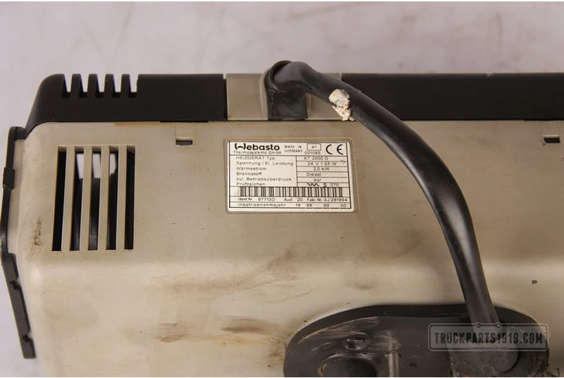 Webasto Heating, Ventilation & AC Standkachel AT2000D 2.0KW MAN - Verwarming/ Ventilatie voor Vrachtwagen: afbeelding 2 Webasto Heating, Ventilation & AC Standkachel AT2000D 2.0KW MAN - Verwarming/ Ventilatie voor Vrachtwagen: afbeelding 2