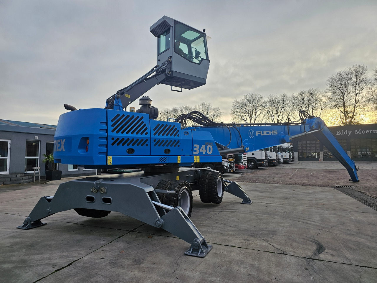 Fuchs MHL 340 Material Handler - Overslagkraan: afbeelding 4 Fuchs MHL 340 Material Handler - Overslagkraan: afbeelding 4
