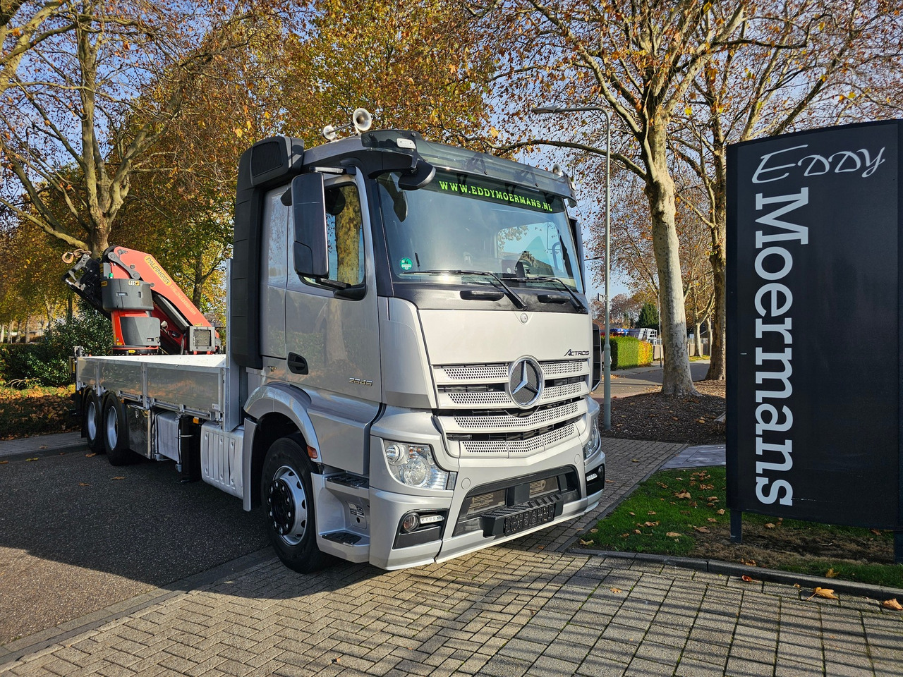 Mercedes Benz Actros 2645 6x4 - Vrachtwagen met open laadbak, Kraanwagen: afbeelding 1 Mercedes Benz Actros 2645 6x4 - Vrachtwagen met open laadbak, Kraanwagen: afbeelding 1