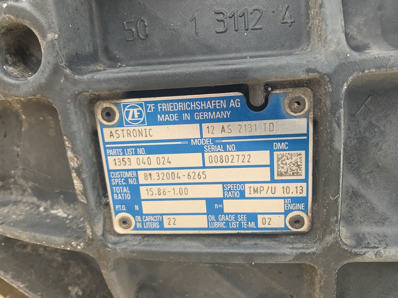 ASTRONIC 12AS 2131 TD WITH INTARDER EST52 MAN TGX - Versnellingsbak voor Vrachtwagen: afbeelding 4 ASTRONIC 12AS 2131 TD WITH INTARDER EST52 MAN TGX - Versnellingsbak voor Vrachtwagen: afbeelding 4