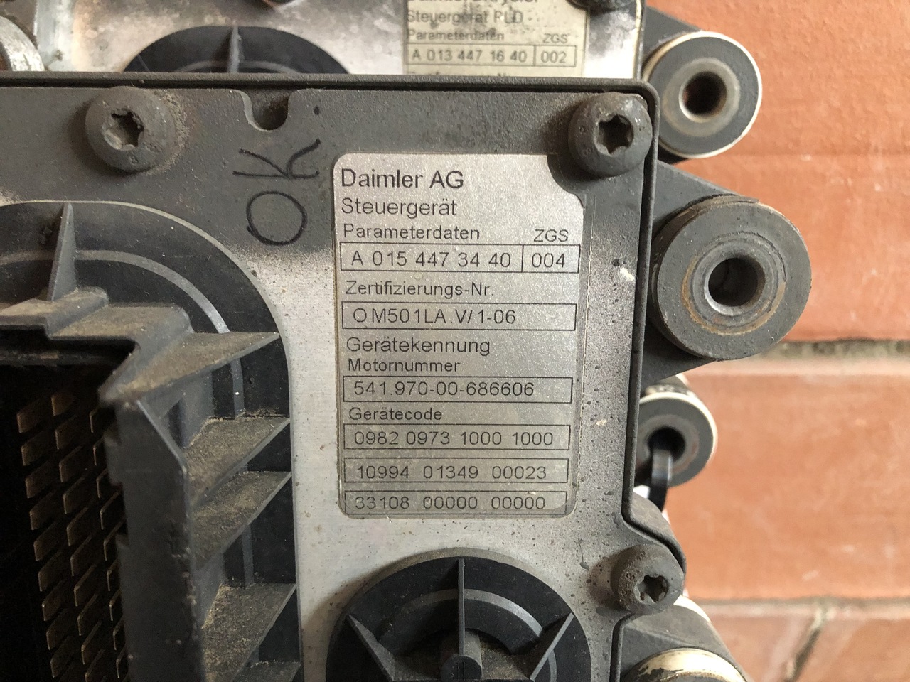 CONTROL UNIT ACTROS-ATEGO OM 501LA-OM904LA-OM906LA - ECU voor Vrachtwagen: afbeelding 4 CONTROL UNIT ACTROS-ATEGO OM 501LA-OM904LA-OM906LA - ECU voor Vrachtwagen: afbeelding 4