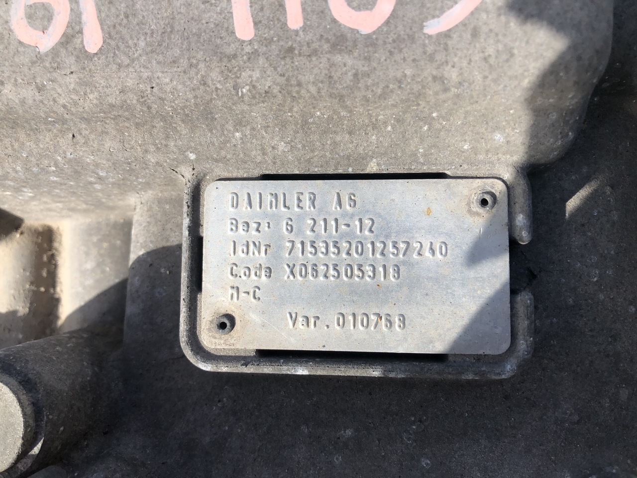 GEARBOX G211-12 ZKL RETARDER ACTROS MP4 (AVAILABLE 2PCS) - Versnellingsbak voor Vrachtwagen: afbeelding 4 GEARBOX G211-12 ZKL RETARDER ACTROS MP4 (AVAILABLE 2PCS) - Versnellingsbak voor Vrachtwagen: afbeelding 4