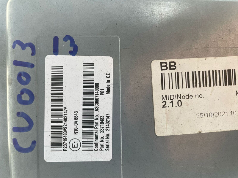 Volvo FH4 - ECU: afbeelding 2 Volvo FH4 - ECU: afbeelding 2