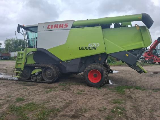 Leasing  CLAAS LEXION 670 CLAAS LEXION 670: afbeelding 7