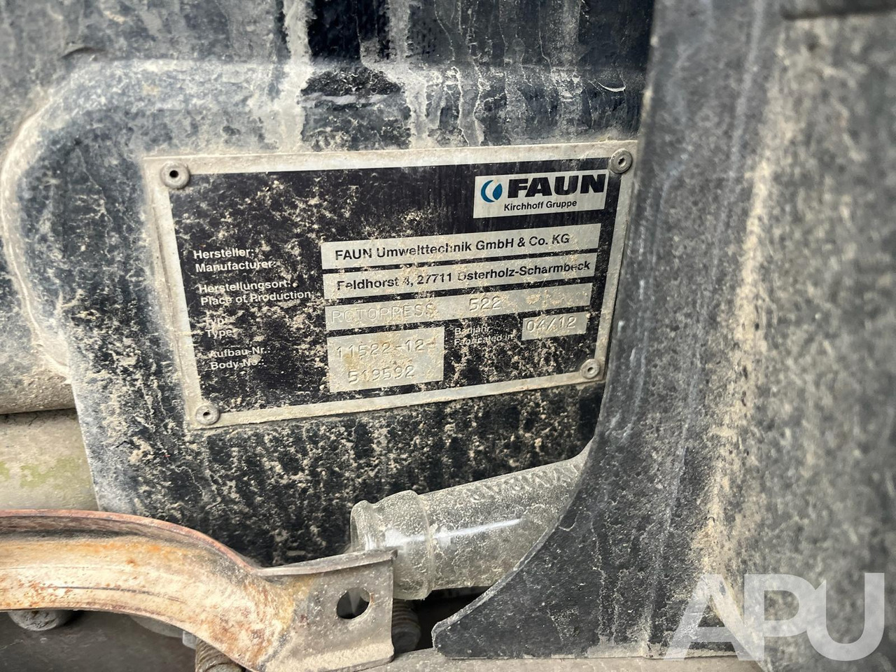 Zabudowa do odbioru odpadów – Faun Rotopress 522 - Gemeentelijke machine/ Speciaal, Aanhanger: afbeelding 4 Zabudowa do odbioru odpadów – Faun Rotopress 522 - Gemeentelijke machine/ Speciaal, Aanhanger: afbeelding 4