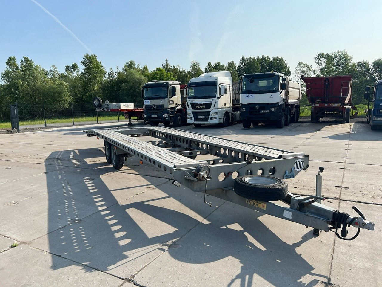 Autotransport aanhangwagen przyczepa laweta WIOLA: afbeelding 10 Autotransport aanhangwagen przyczepa laweta WIOLA: afbeelding 10