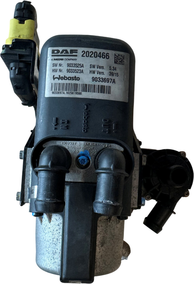 DAF XG WEBASTO THERMO TOP PRO 60 GEBRUIKT KOMT VAN TEST VRACHTWAGEN + BORG 2243609U - Verwarming/ Ventilatie voor Vrachtwagen: afbeelding 1 DAF XG WEBASTO THERMO TOP PRO 60 GEBRUIKT KOMT VAN TEST VRACHTWAGEN + BORG 2243609U - Verwarming/ Ventilatie voor Vrachtwagen: afbeelding 1