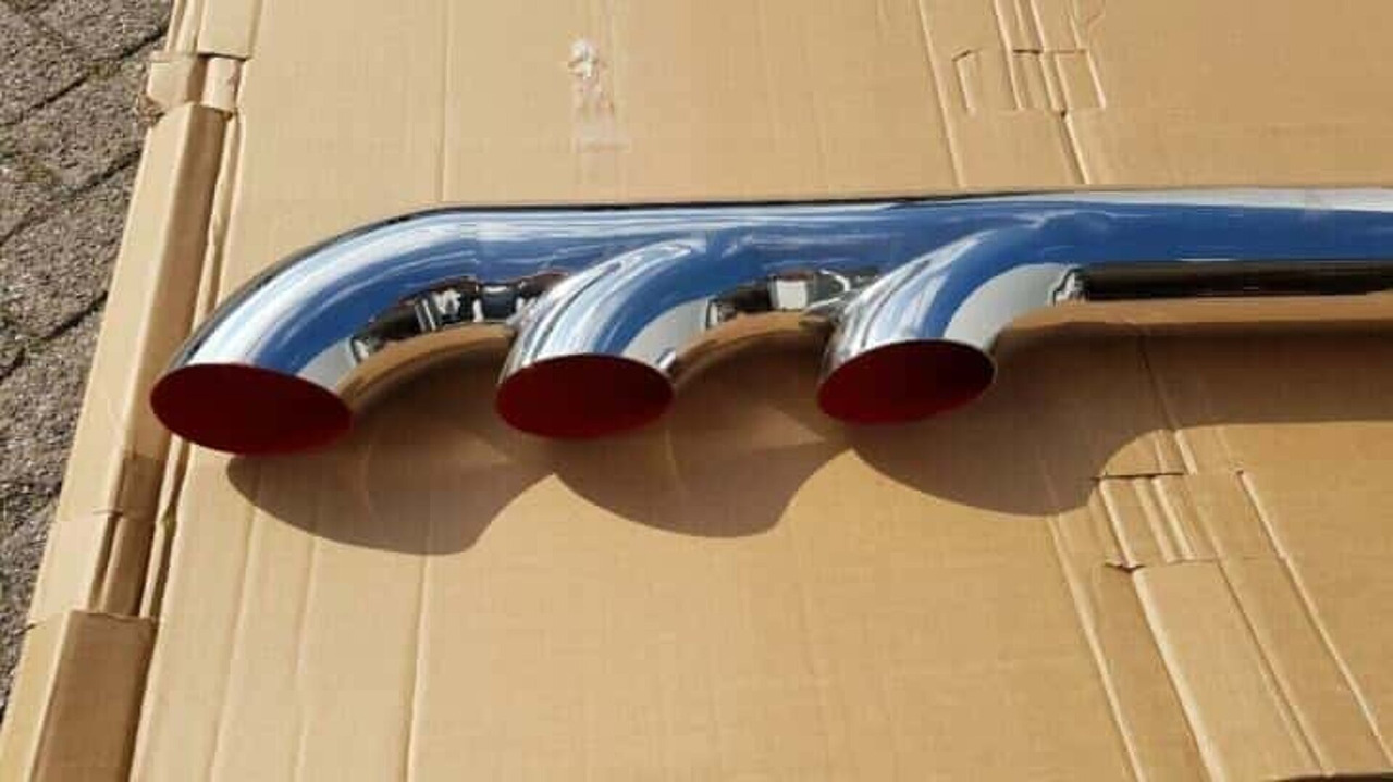 Scania RVS uitlaat gepolijst 170x54x11.2cm 000016 - Uitlaatpijp voor Vrachtwagen: afbeelding 2 Scania RVS uitlaat gepolijst 170x54x11.2cm 000016 - Uitlaatpijp voor Vrachtwagen: afbeelding 2