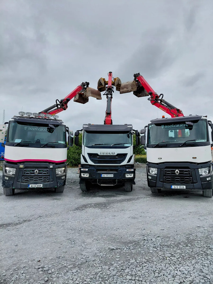 2015 Renault C 380 Grab Tipper 8×4 - Kipper vrachtwagen: afbeelding 1 2015 Renault C 380 Grab Tipper 8×4 - Kipper vrachtwagen: afbeelding 1