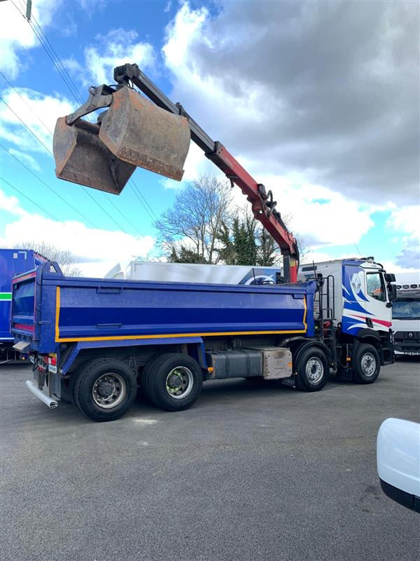 2016 Renault Trucks C 430.32 8X4 RK E6 - Kipper vrachtwagen, Kraanwagen: afbeelding 3 2016 Renault Trucks C 430.32 8X4 RK E6 - Kipper vrachtwagen, Kraanwagen: afbeelding 3