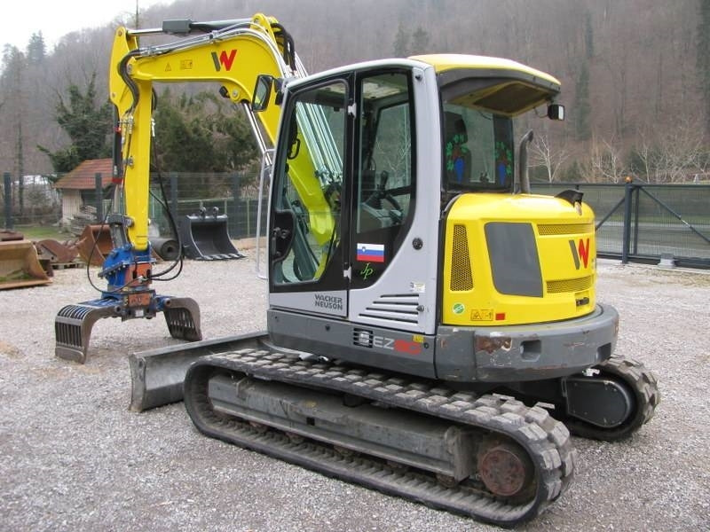Wacker Neuson EZ 80 POWERTILLT + grajfer - Minigraafmachine: afbeelding 4 Wacker Neuson EZ 80 POWERTILLT + grajfer - Minigraafmachine: afbeelding 4