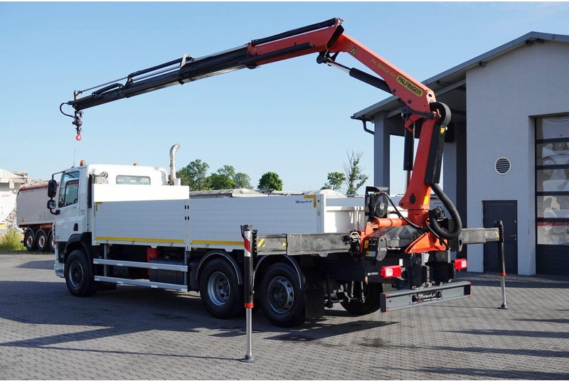 DAF CF 370 / 6x2 / SKRZYNIOWY - paka: 6,4 m / + HDS PALFINGER PK 180 - Vrachtwagen met open laadbak, Kraanwagen: afbeelding 3 DAF CF 370 / 6x2 / SKRZYNIOWY - paka: 6,4 m / + HDS PALFINGER PK 180 - Vrachtwagen met open laadbak, Kraanwagen: afbeelding 3