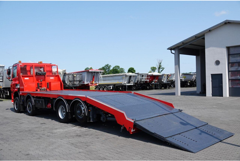 Bergingsvoertuig DAF CF 460 / 8x2/  LAWETA / PLATFORMA / NAJAZDY HYDRAULICZNE / WYCIĄ: afbeelding 7