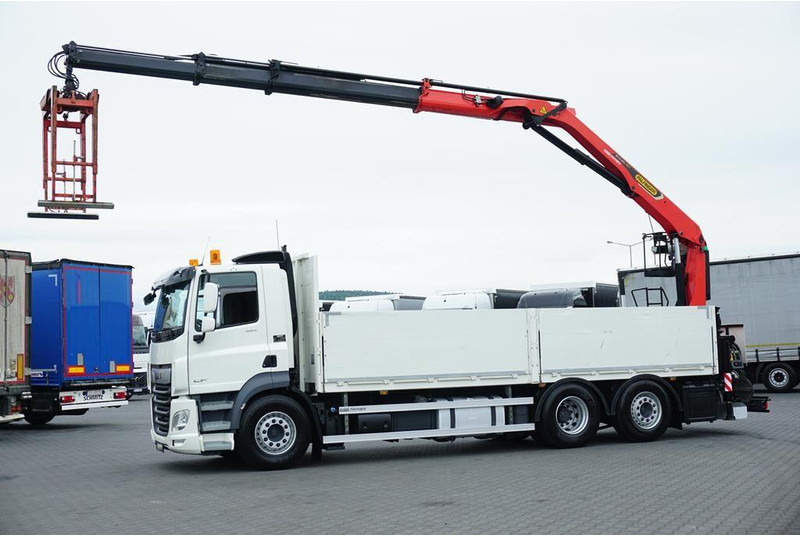 DAF CF / 480 / 6 X 2 / SKRZYNIOWY + HDS / PALFINGER PK 22 001L / OŚ - Vrachtwagen met open laadbak, Kraanwagen: afbeelding 4 DAF CF / 480 / 6 X 2 / SKRZYNIOWY + HDS / PALFINGER PK 22 001L / OŚ - Vrachtwagen met open laadbak, Kraanwagen: afbeelding 4