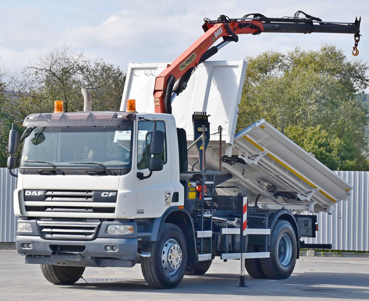 DAF CF 75.310 Kipper 4,30 m* KRAN * TOPZUSTAND - Kipper vrachtwagen: afbeelding 3 DAF CF 75.310 Kipper 4,30 m* KRAN * TOPZUSTAND - Kipper vrachtwagen: afbeelding 3