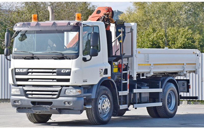 DAF CF 75.310 Kipper 4,30 m* KRAN * TOPZUSTAND - Kipper vrachtwagen: afbeelding 5 DAF CF 75.310 Kipper 4,30 m* KRAN * TOPZUSTAND - Kipper vrachtwagen: afbeelding 5