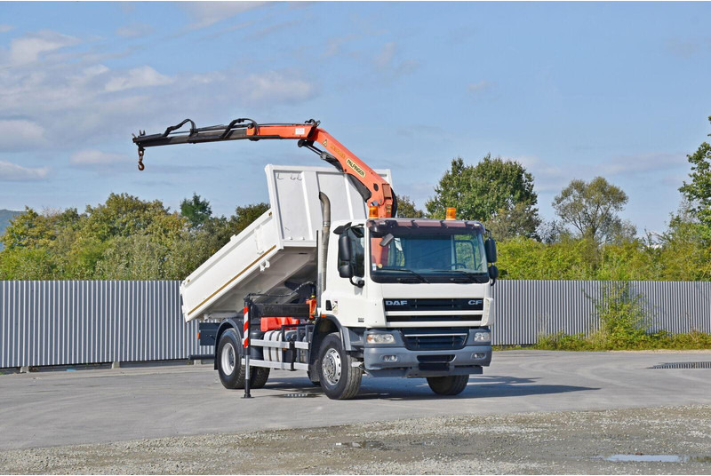 DAF CF 75.310 Kipper 4,30 m* KRAN * TOPZUSTAND - Kipper vrachtwagen: afbeelding 2 DAF CF 75.310 Kipper 4,30 m* KRAN * TOPZUSTAND - Kipper vrachtwagen: afbeelding 2