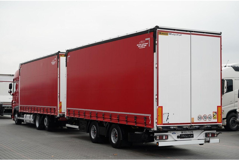 DAF XF 480 / ZESTAW TANDEM / 120 M3 / PRZEJAZDOWY / 6x2 / OŚ PODNOS - Schuifzeilen vrachtwagen: afbeelding 2 DAF XF 480 / ZESTAW TANDEM / 120 M3 / PRZEJAZDOWY / 6x2 / OŚ PODNOS - Schuifzeilen vrachtwagen: afbeelding 2